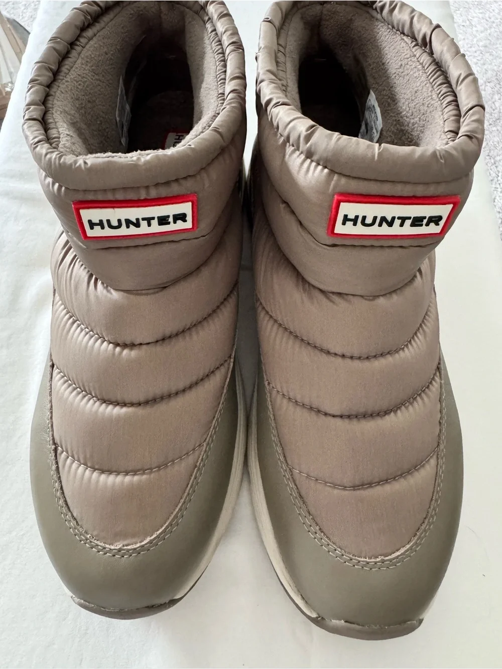 Hunter Anne Waterproof Snow Boot in Taupe